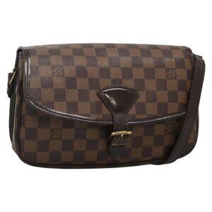 LOUIS VUITTON Damier Ebene Sologne Shoulder Bag